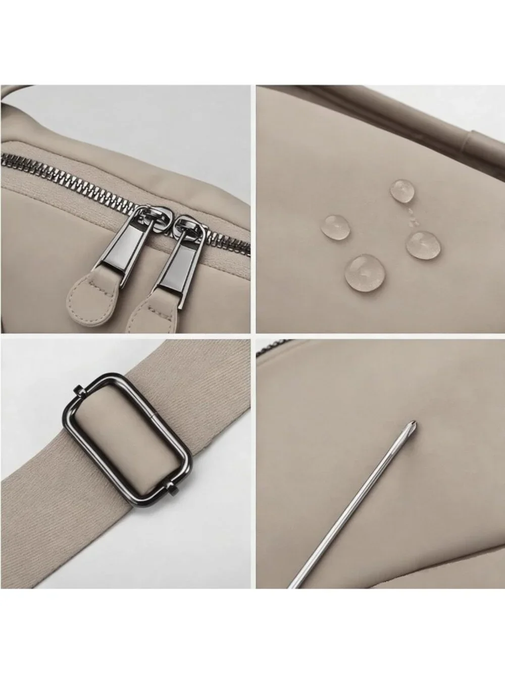 Lightweight Nylon Crossbody Bag for Women | Casual Everyday Shoulder Purse